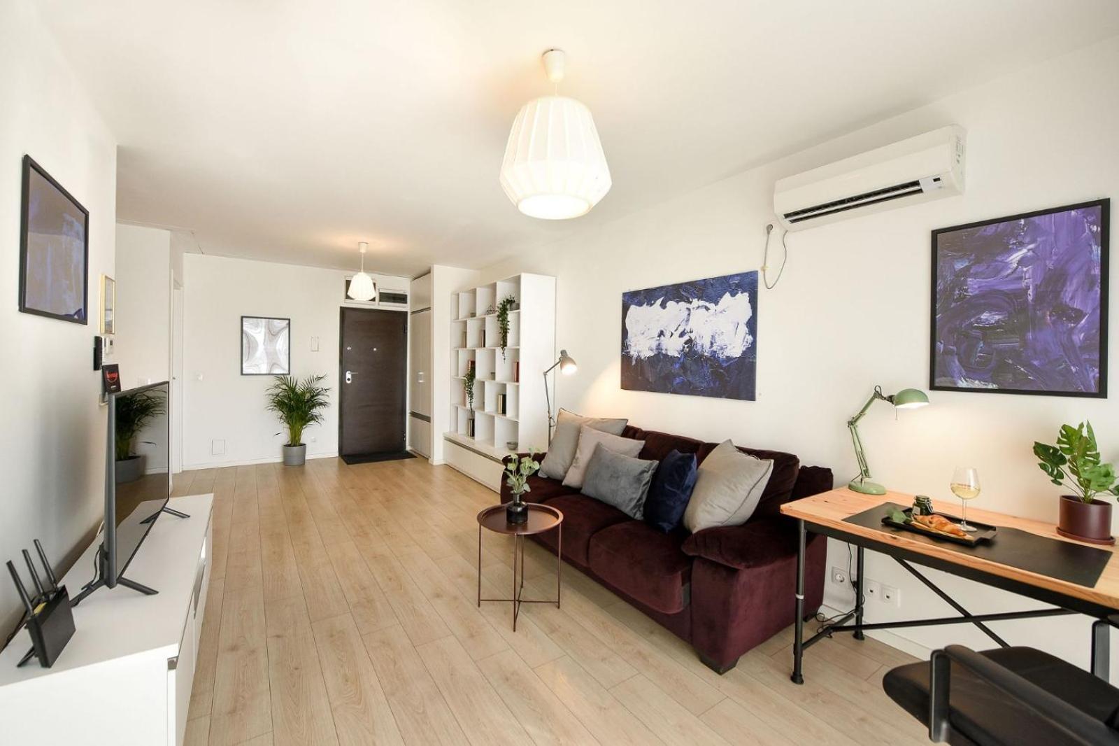 Wonderfull 1Br Aviatiei Apartment Bukares Bagian luar foto